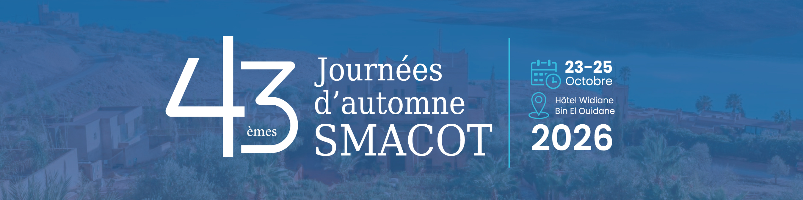 Bannière Congrès SMACOT 2027